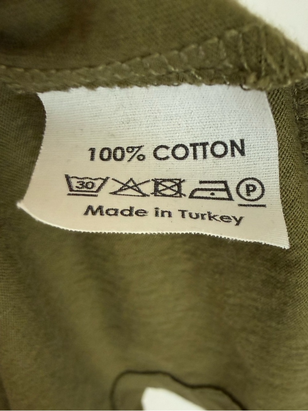 Dries van Noten Olive Ruffle-Trim Short Sleeve Top - Picture 4 of 4